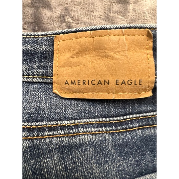 American Eagle Airflex+ Temp Tech Slim Jeans Mens 30x32 Blue Medium Wash Stretch - Picture 8 of 8